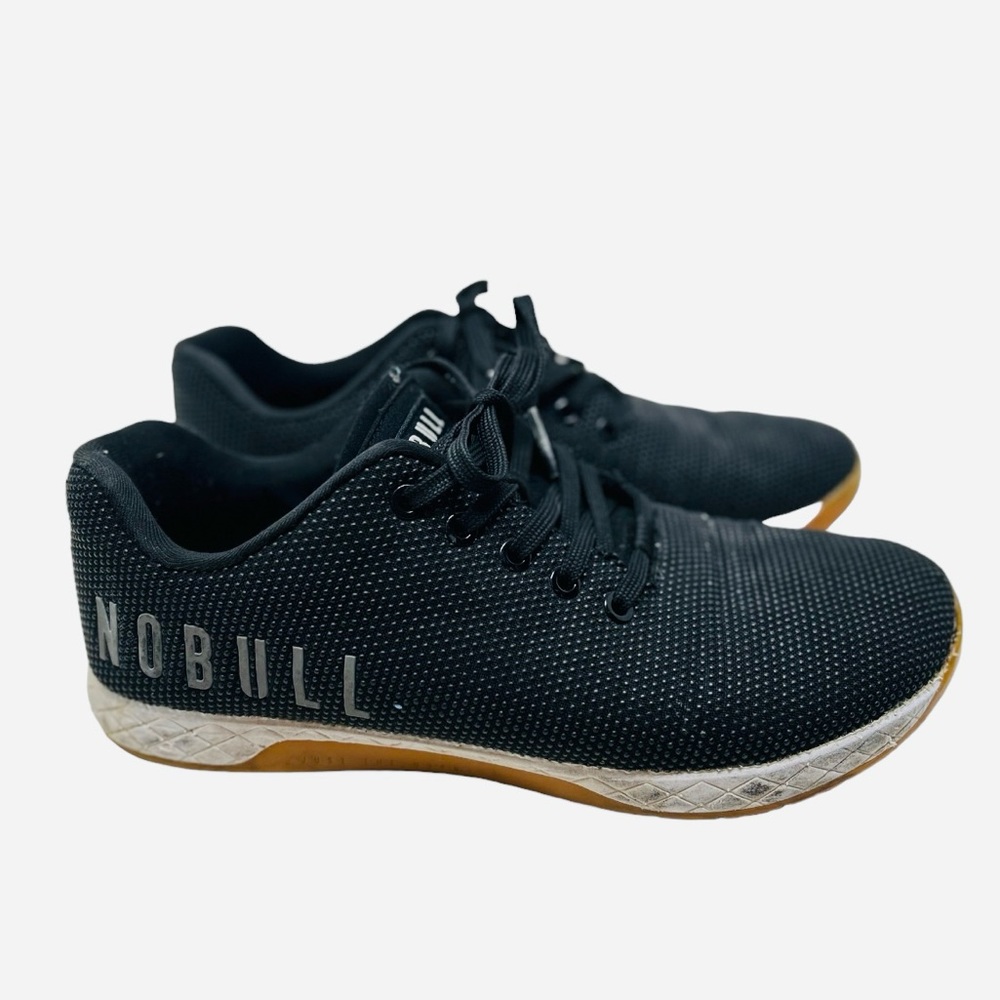 Nobull unisex gum trainers white & black